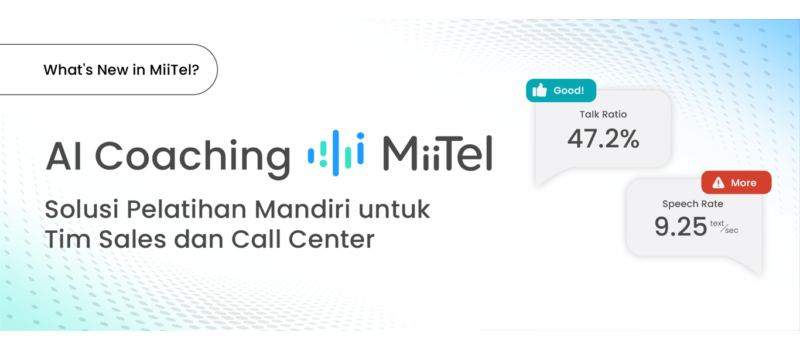 MiiTel Perkenalkan Fitur AI Coaching untuk Optimalkan Kinerja Call Center