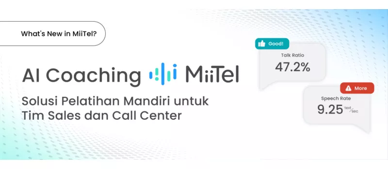 MiiTel Perkenalkan Fitur AI Coaching untuk Optimalkan Kinerja Call Center