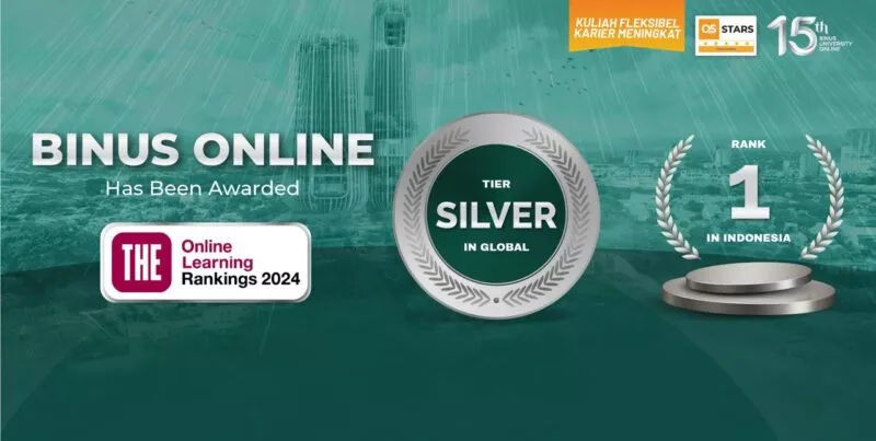 BINUS Online Terbaik di Indonesia, Peringkat 1 di Tanah Air