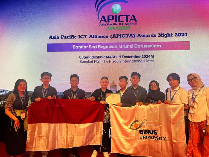 Mahasiswa BINUS Raih Merit Award APICTA 2024