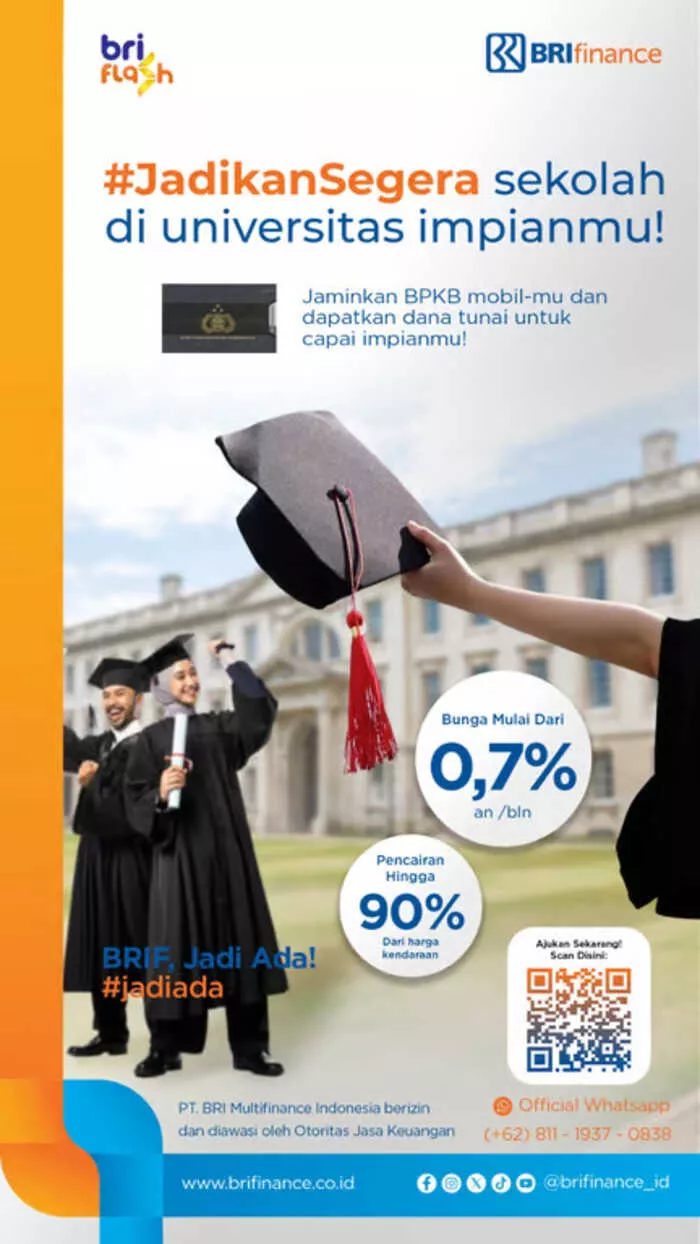 Promo Dana Tunai BRI Flash untuk Wujudkan Impianmu