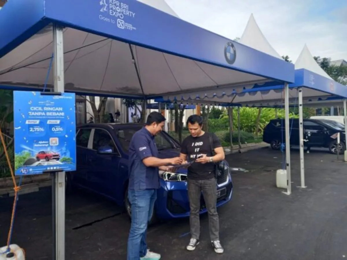 BRI Finance Tawarkan Promo dan Test Drive di Expo 2024