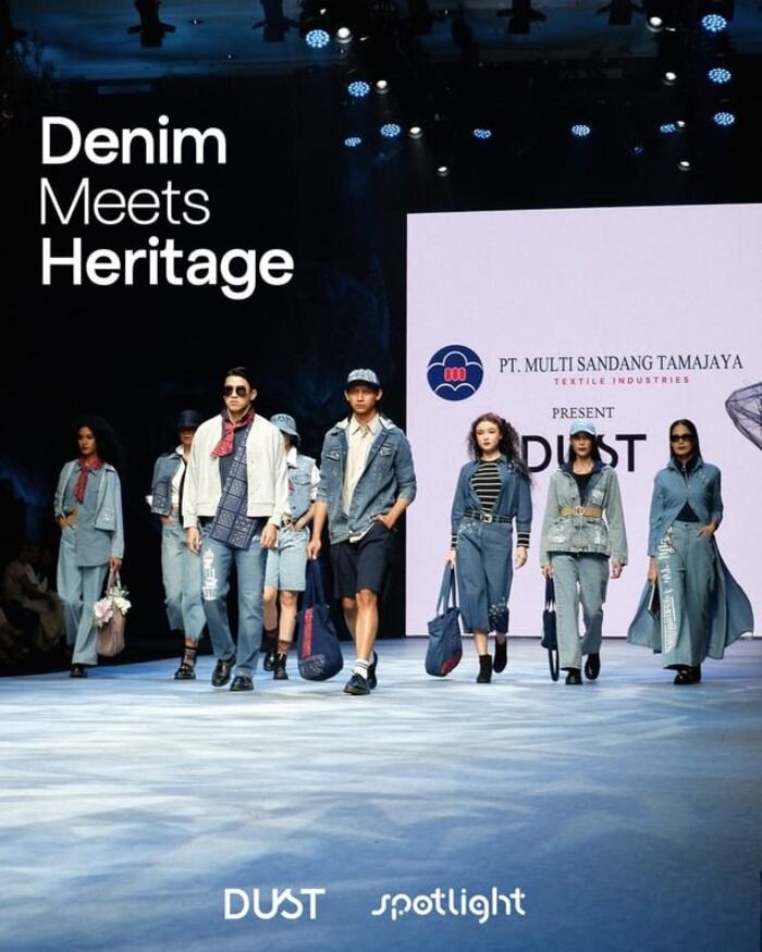 DUST Hadirkan Koleksi “Denim Meets Heritage” di Spotlight Indonesia 2024