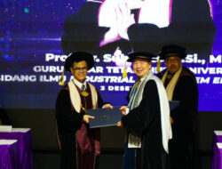 BINUS University Lantik Guru Besar Baru di Bidang Teknik Industri