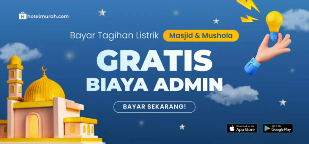 Hotelmurah Ringankan Biaya Listrik Masjid dan Mushola
