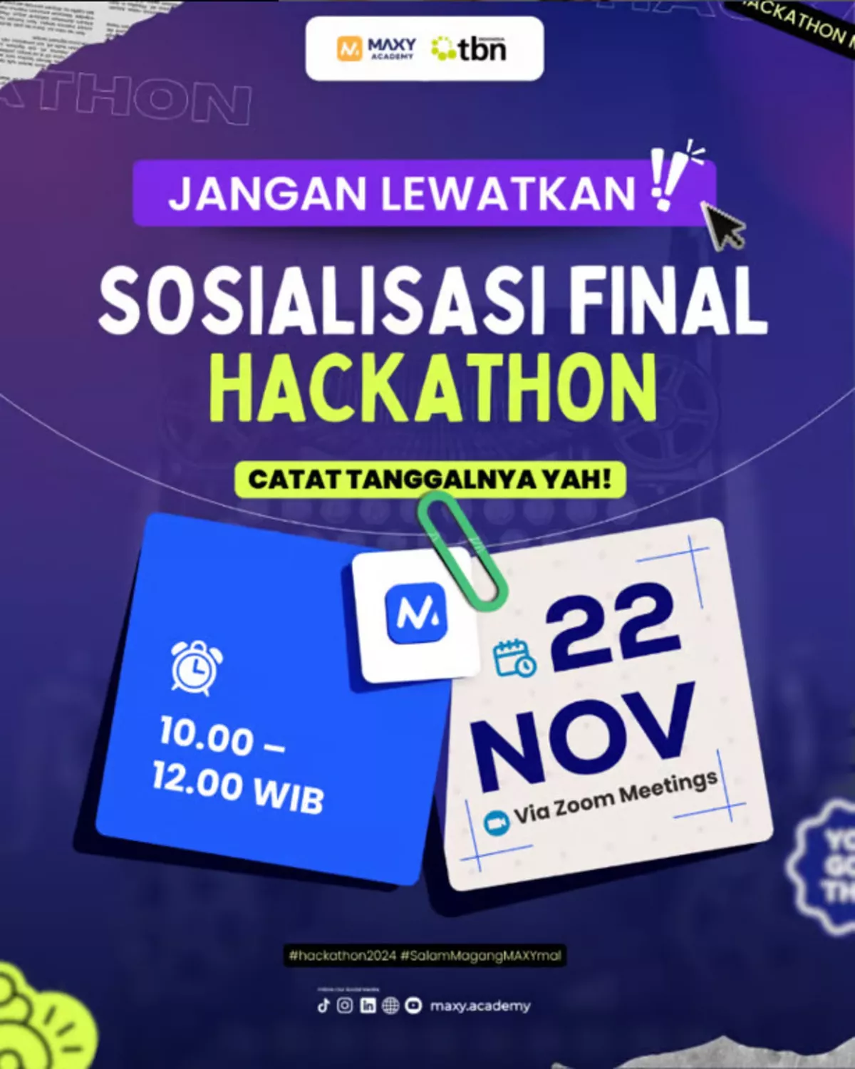 Persiapan Finalis Hackathon Nasional untuk Inovasi Pariwisata Desa