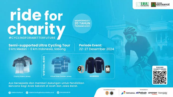 Gowes Medan-Sabang untuk 20 Tahun Tsunami Aceh