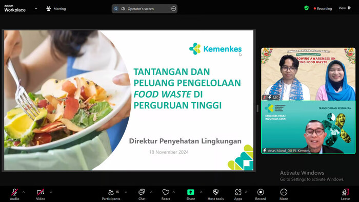 Seminar UIN Jakarta: Solusi Atasi Sampah Makanan