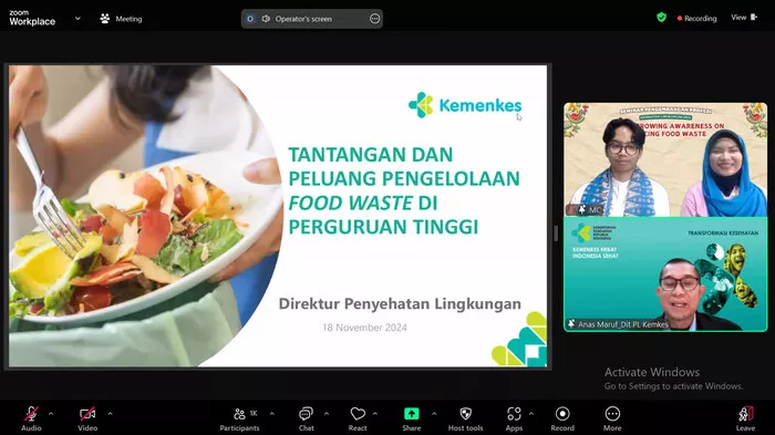Seminar UIN Jakarta: Solusi Atasi Sampah Makanan