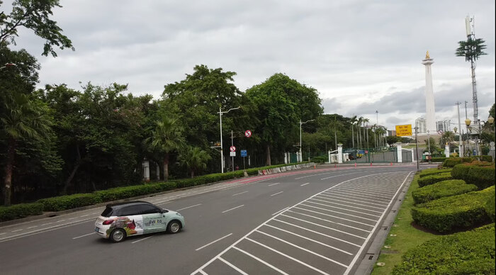 Taksi Listrik Evista Siap Layanan Nataru dengan 2 Fitur Unggulan