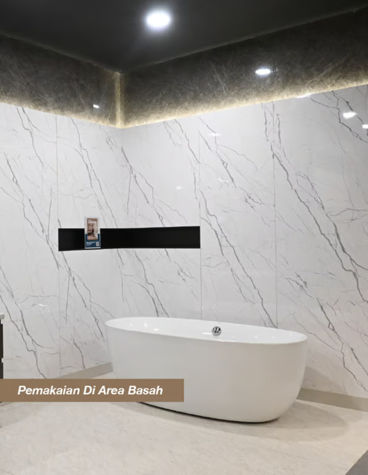 Wall Panel Kamar Mandi (Sumber : PT Aica Indonesia)