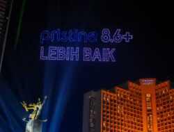 Malam Tahun Baru di Bundaran HI Bersama Pristine8.6+
