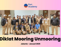 Port Academy Gelar Diklat Mooring Unmooring Bersama Bogasari