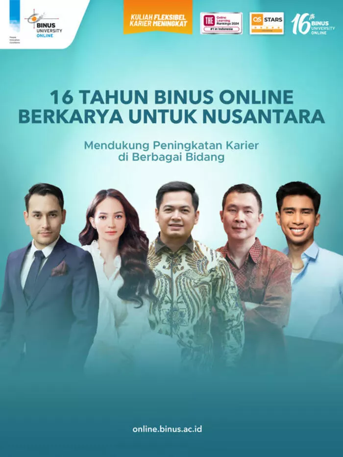 BINUS Online Rayakan 16 Tahun, Fokus pada Peningkatan Karier