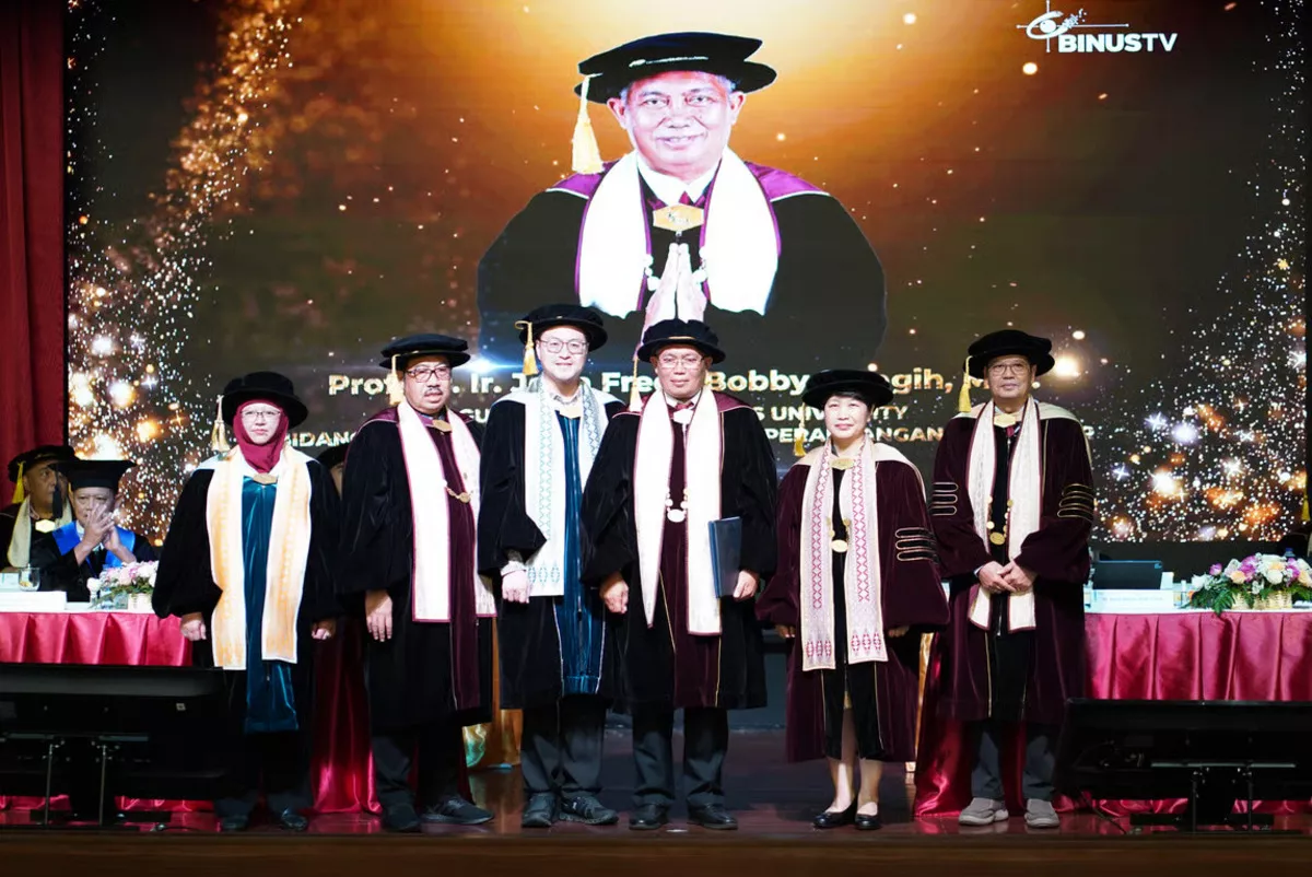BINUS University Kukuhkan Guru Besar Arsitektur Perilaku
