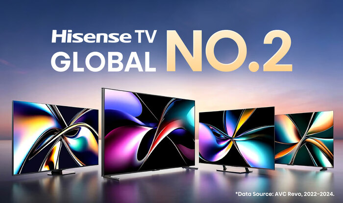 Hisense Pertahankan Posisi Kedua dalam Pengiriman TV Global