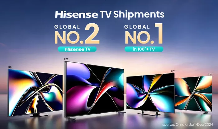 Hisense Pertahankan Posisi Global di Pasar TV