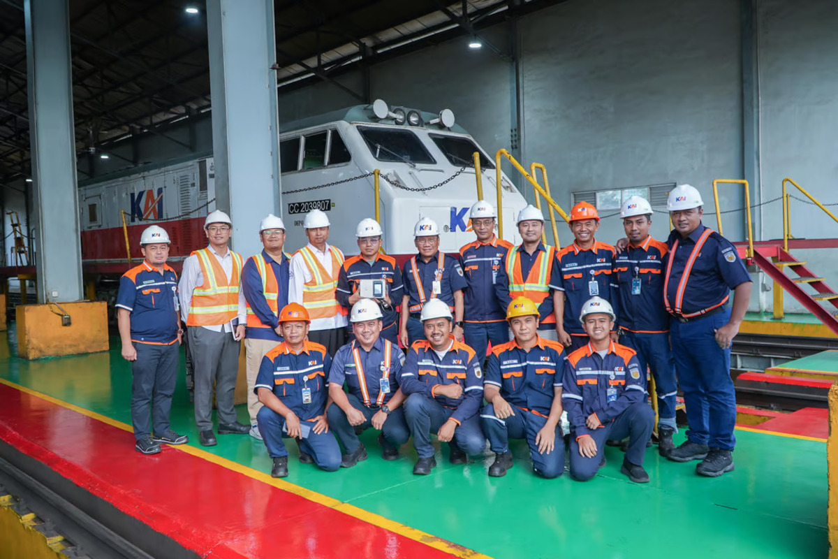 KAI Kolaborasi Bersama UGM Kembangkan Sistem Ground Detector Lokomotif (Sumber : KAI)