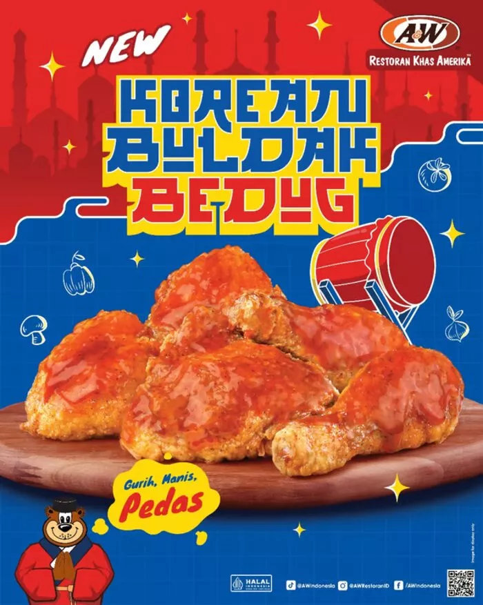 A&W Indonesia Hadirkan Korean Buldak Bedug Sambut Ramadhan 2025