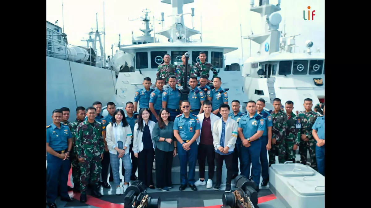 LIF Indonesia dan TNI AL Kolaborasi untuk Program Wellness