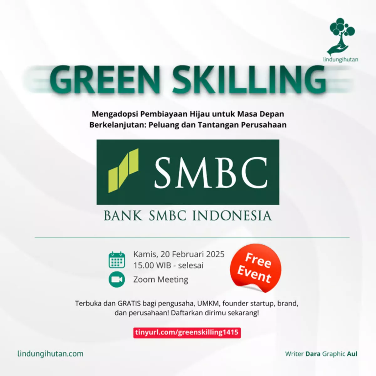 Webinar Pembiayaan Hijau untuk Keberlanjutan Masa Depan