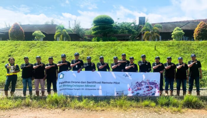 Terra Drone Indonesia Latih Remote Pilot untuk PT BintangDelapan Mineral