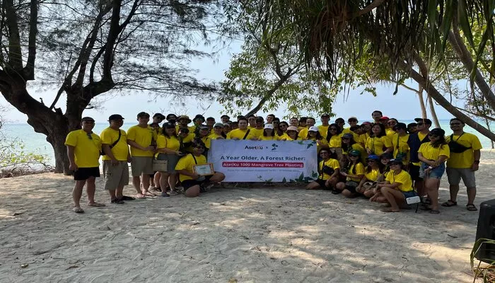 AsetKu dan LindungiHutan Tanam 1.000 Mangrove di Pulau Pari