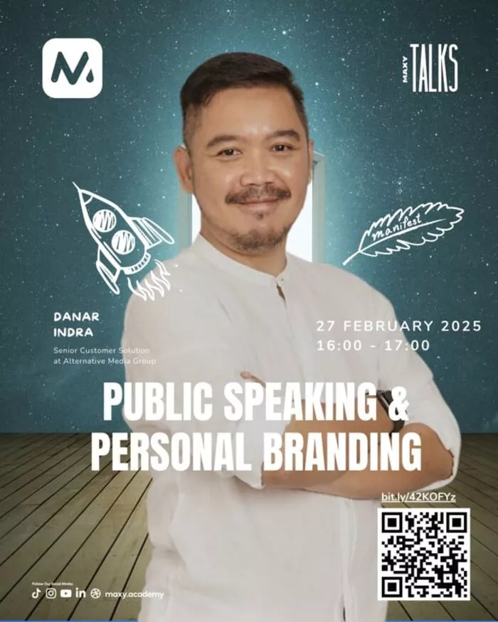 Tingkatkan Personal Branding Melalui Public Speaking Bersama MAXY Academy