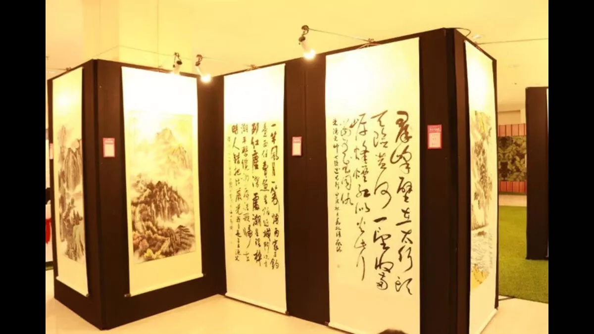 Pameran Lukisan dan Kaligrafi Meriahkan 75 Tahun Persahabatan Indonesia-Tiongkok