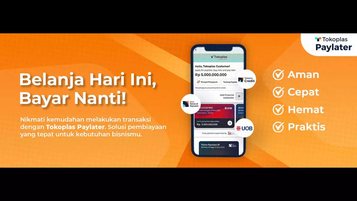Tokoplas Paylater: Solusi Kredit Usaha dengan Bunga Kompetitif
