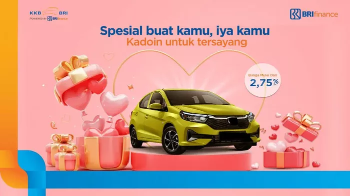 Promo Spesial BRI Finance untuk Kendaraan di Hari Valentine