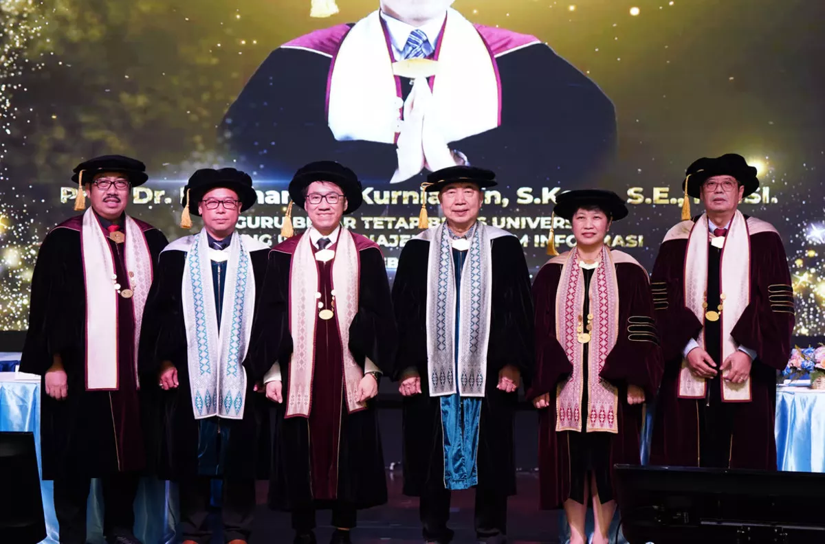BINUS University Kukuhkan Guru Besar Muda di Sistem Informasi