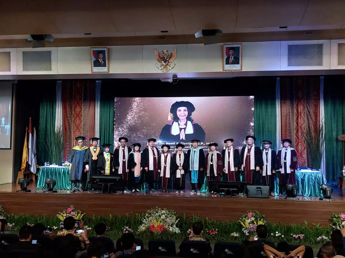 BINUS University Resmi Angkat Guru Besar di Bidang Bioteknologi Tanaman
