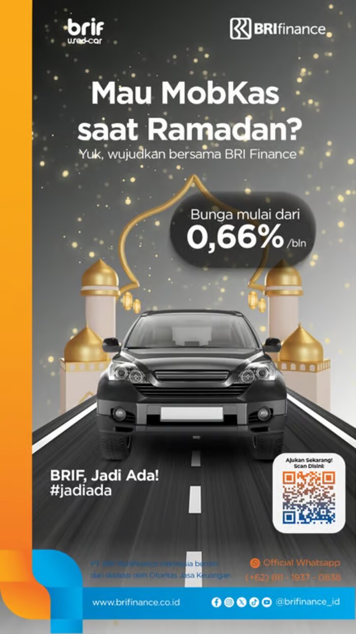 Promo BRI Finance: Solusi Mudah Beli Mobil Bekas untuk Mudik Lebaran