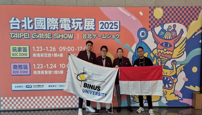 Mahasiswa BINUS University Masuk Nominasi Best Student Game di Taipei Game Show 2025
