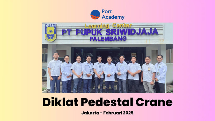 Port Academy Gelar Pelatihan Operator Crane Pedestal