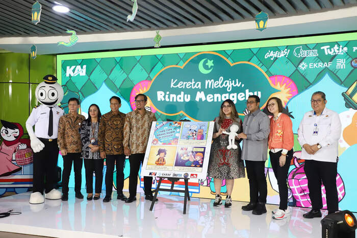 KAI Hadirkan Livery Tematik Idul Fitri di Kereta