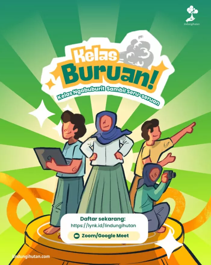Kelas Ngabuburit Ramadhan LindungiHutan: Edukasi dan Aksi Hijau Bersama