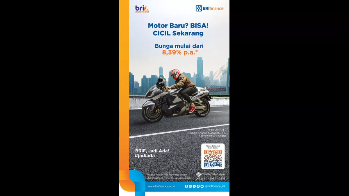 Dapatkan Motor Impian dengan Promo Menarik dari BRI Finance