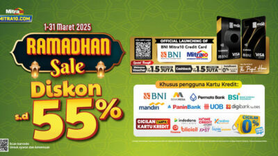 Mitra10 Ramadhan Sale: Diskon dan Cashback Menarik!
