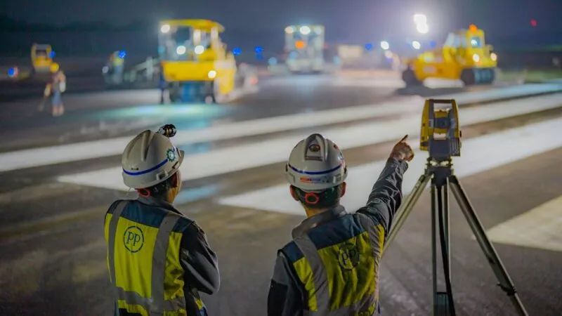 Proyek Overlay Runway Soekarno-Hatta Capai 83%