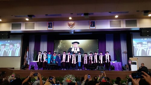 BINUS University Kukuhkan Guru Besar Manajemen Risiko Sistem Informasi