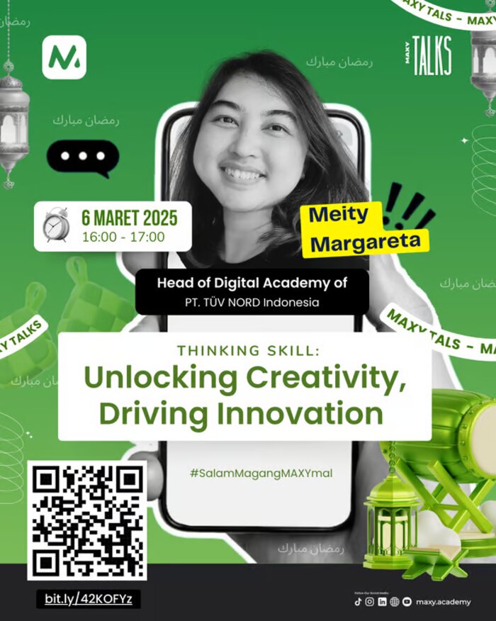 MAXY Academy Gelar Webinar Gratis untuk Tingkatkan Kreativitas dan Inovasi