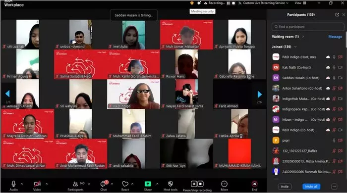 Indigo Telkom Indonesia Percepat Transformasi Digital di Kawasan Indonesia Timur melalui Webinar AI