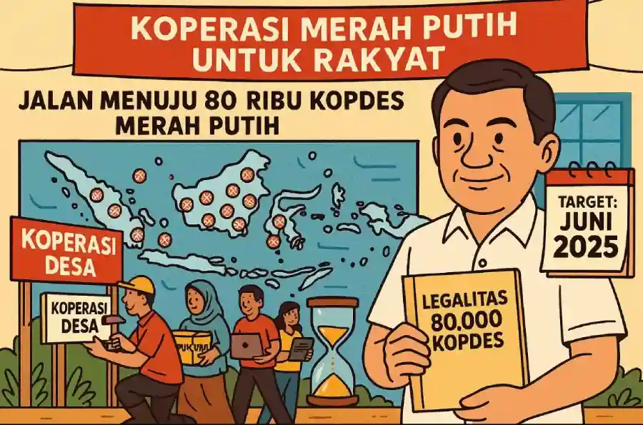 Koperasi Merah Putih Sumenep Dikebut Tuntas 4 Juli 2025: Siap Gerakkan Ekonomi Desa!