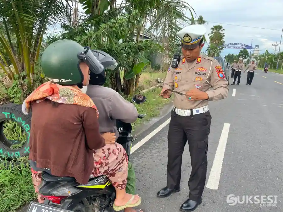 Razia Gabungan di Sampang Picu Lonjakan Pendaftar SIM Hingga 30 Persen