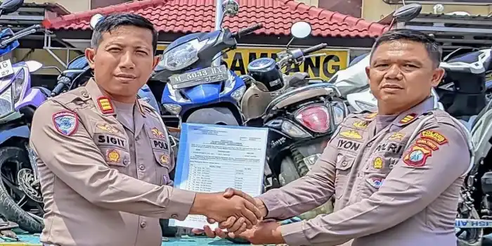 Satlantas Polres Sampang Buka Peluang Masyarakat Ambil Kembali Motor Sitaan dengan Syarat Ini