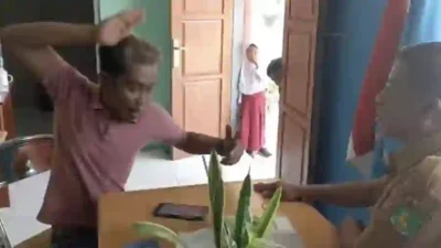 Viral Video Kericuhan di Ruang Guru SDN Duko 1, Pria LSM Tantang Pihak Sekolah Terkait Dana BOS