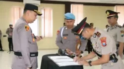 AKBP Rivanda Pimpin Sertijab Kapolsek Lenteng sebagai Langkah Penyegaran Organisasi Polres Sumenep