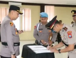 AKBP Rivanda Pimpin Sertijab Kapolsek Lenteng sebagai Langkah Penyegaran Organisasi Polres Sumenep